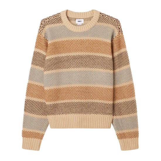 Obey Ανδρική πλεκτή μπλούζα Benjamin Crewneck